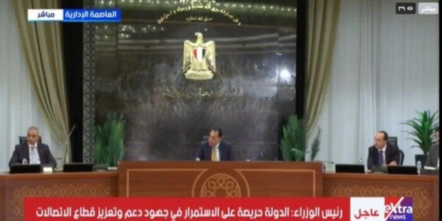 «مدبولي»: تم إعطاء إشارة بدء التشغيل التجريبي للخط الأول للقطار الكهربائي السريع «السخنة - العلمين - مطروح» - الفجر سبورت