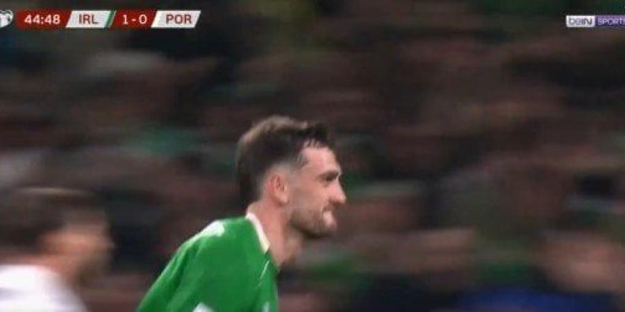 الشوط الأول.. أيرلندا تتقدم بهدفين على البرتغال في تصفيات كأس العالم «فيديو» - الفجر سبورت