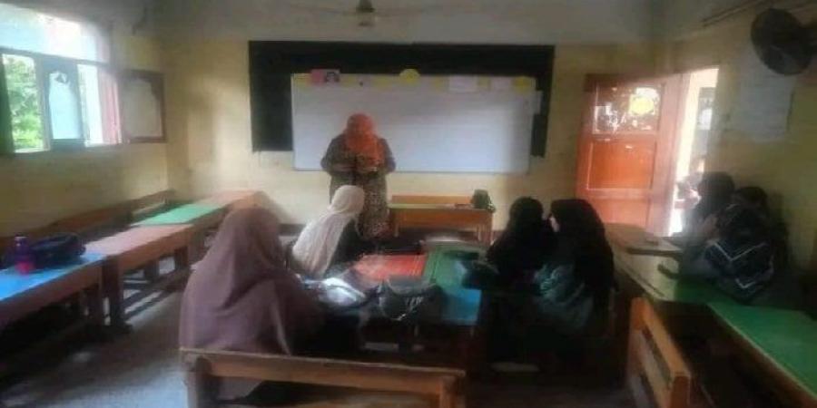 الرواق الأزهري بقنا يشارك في فعاليات ملتقى المرأة بمعهد نجع حمادي النموذجي الإبتدائي - الفجر سبورت