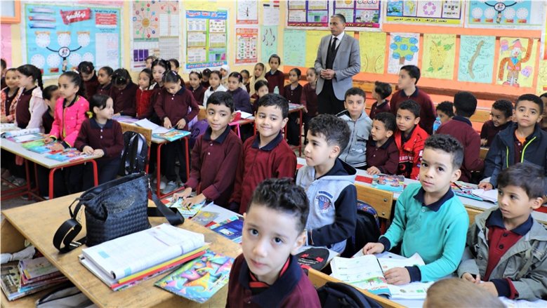 سعيد عطية يتفقد مدارس أوسيم ومنشأة القناطر لمتابعة امتحانات شهر أكتوبر