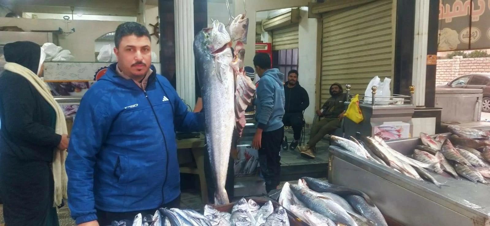 أسعار السمك البورى والبلطى والدنيس اليوم فى اسواق مطروح