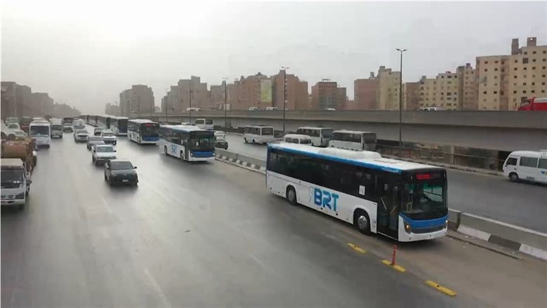 خريطة محطات الأتوبيس الترددي "BRT".. أماكن التبديل مع المترو و"LRT"