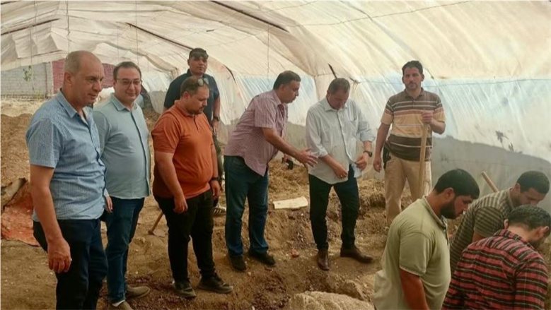 وزير السياحة فى الغربية لتكريم مزارع بعد إبلاغه عن الكشف الأثرى