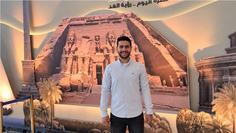 خريج جامعة الدلتا التكنولوجية يشارك في فعاليات منتدى مصر 2026 ويجسد نموذجًا للابتكار التكنولوجي المصري