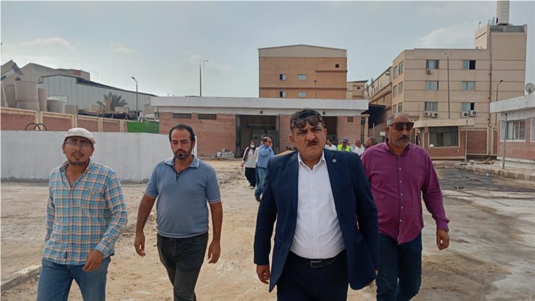 مسئولو دمياط الجديدة يتابعون تطوير الحيين الأول والخامس ويشدد على التصدي للإشغالات