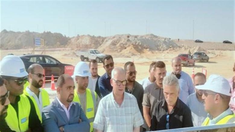 نائب رئيس هيئة المجتمعات يتفقد مشروعات المرافق بالمنيا الجديدة ويوجه بتسريع التنفيذ