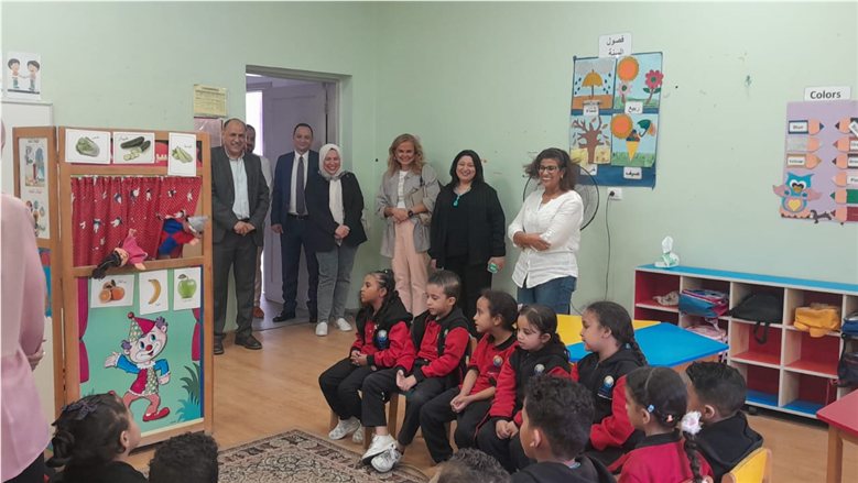 نائبة وزيرة التضامن تتفقد حضانة خير وبركة والمرأة الجديدة بمجمع الخدمات المتكاملة بحي الأسمرات