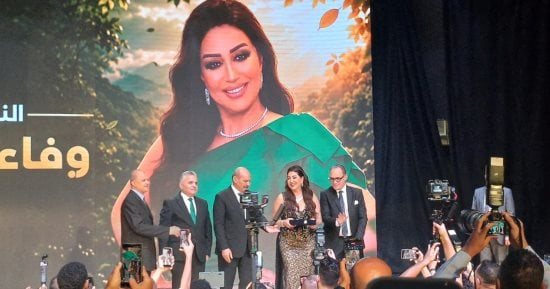 وفاء عامر من مهرجان VS-FILM: السويس بلد عظيم وأهلها بواسل يعرفون معنى الوطن