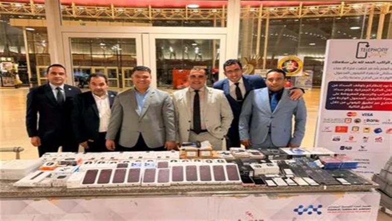 جمارك مطار شرم الشيخ تضبط محاولة تهريب هواتف وساعات ذكية بـ3 ملايين جنيه