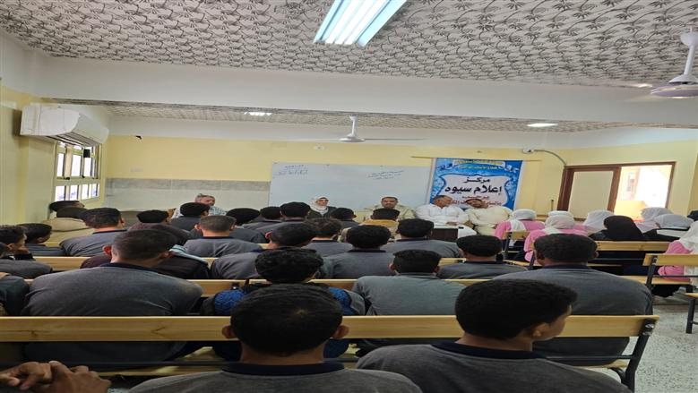 جهود الدولة في إدارة نظم الري بالواحة.. ندوة توعوية بمدرسة سيوة التجارية المشتركة