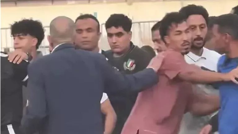 سباب واعتراضات ومغادرة تحت الحراسة.. ماذا حدث في مباراة النصر والداخلية؟