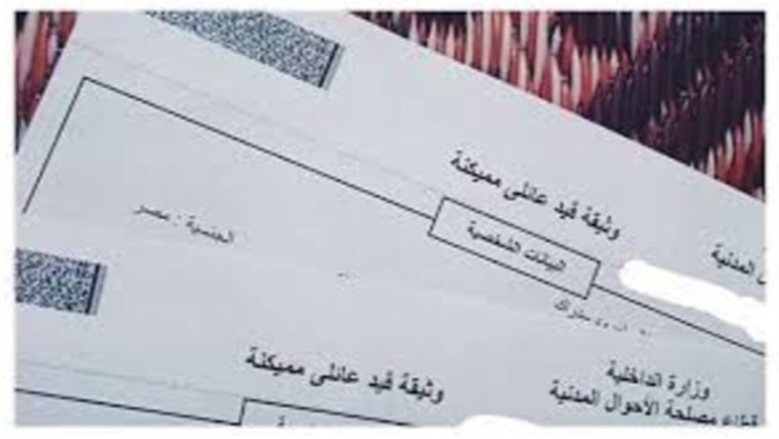 استخراج قيد عائلي 2026 أونلاين.. الأوراق المطلوبة والخطوات والشروط