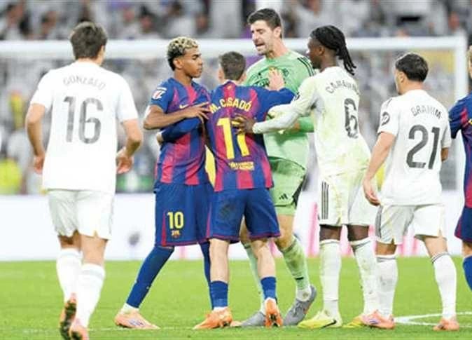 مباشر الآن مباراة ريال مدريد وبرشلونة اليوم في الكلاسيكو (0-0).. النتيجة والأهداف لحظة بلحظة