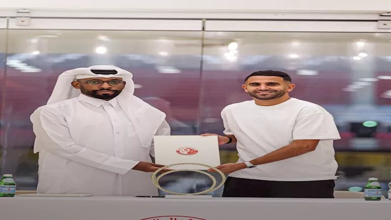 "يسراه صنعت التاريخ".. الشمال القطري يفاجئ جماهيره بصفقة رياض محرز